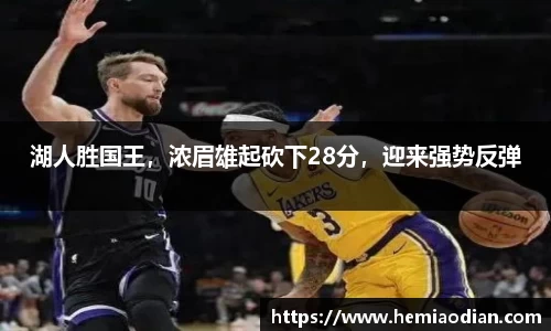 湖人胜国王，浓眉雄起砍下28分，迎来强势反弹
