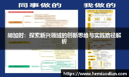 胡加时：探索新兴领域的创新思维与实践路径解析